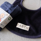 EARTH｜Organic bib_Deep navy