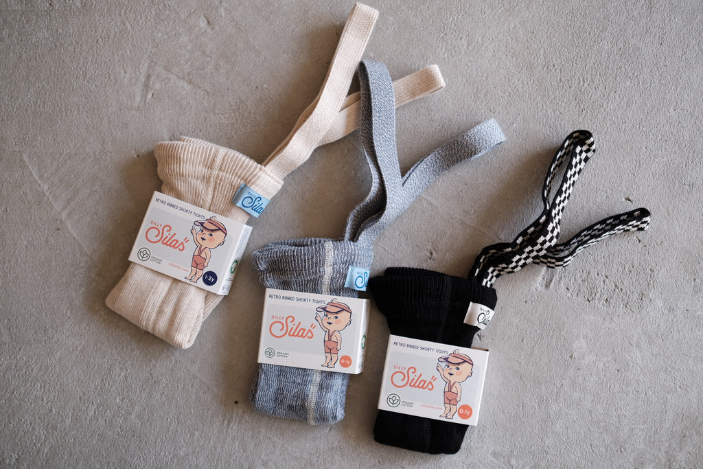 SILLY Silas｜Shorty Tights Collection_Marshmallow Sky