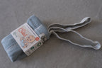 SILLY Silas｜ Footed_Misty Blue Patterned