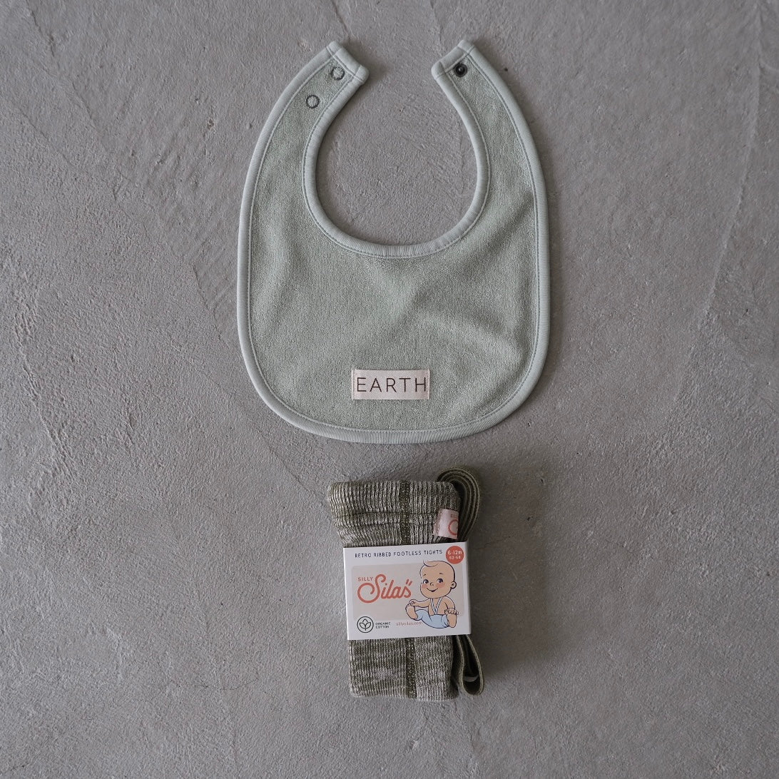 EARTH｜Organic bib_Sage Green
