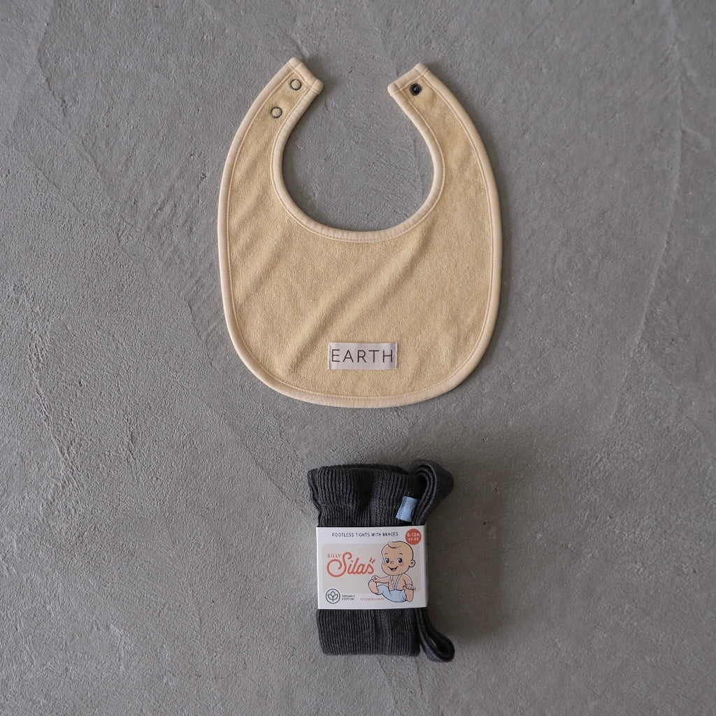 EARTH｜Organic bib_Yellow