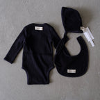 EARTH｜ Longsleeve baby suit_Deep Navy