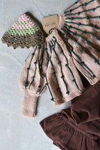 Marion Cardigan_Rose Quartz/Pine