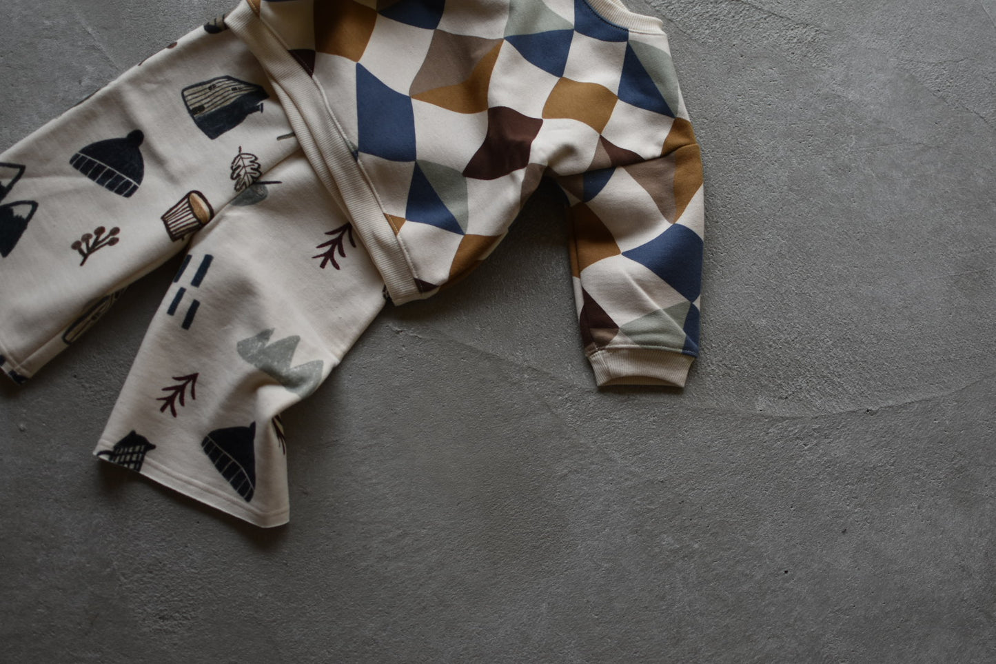 Kite Patchwork Sweatshirt Undyed