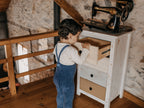 SILLY Silas｜ Granny Teddy_Steel Blue