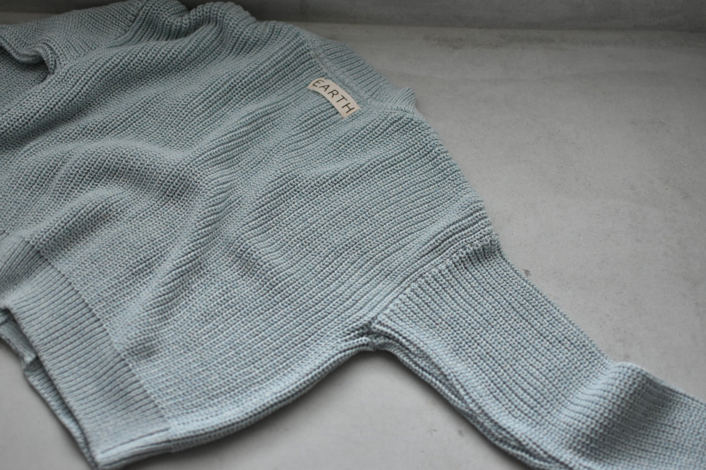 Knit cardigan/Kids_Baby Blue