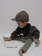 EARTH｜Organic bib_Deep navy