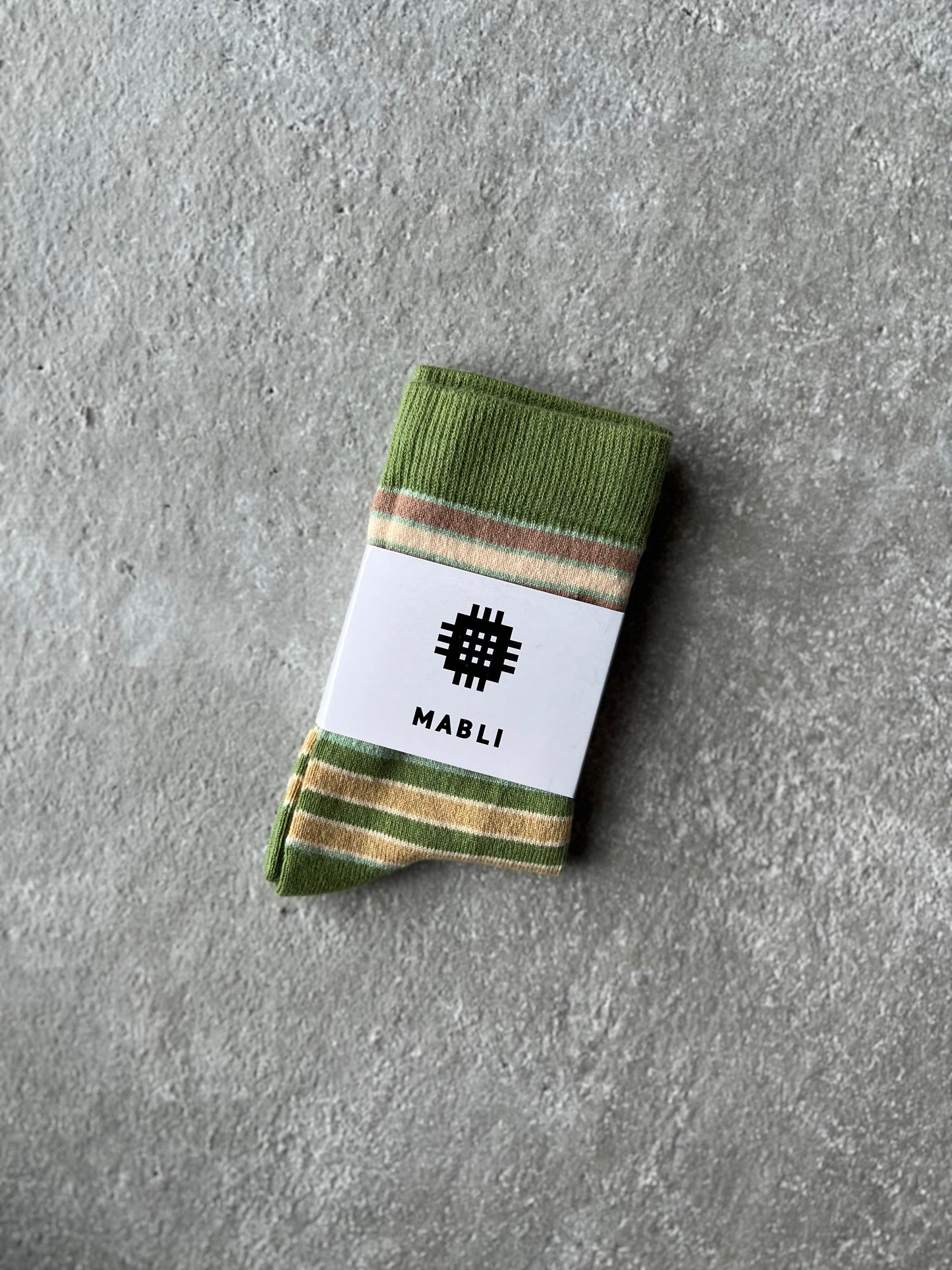 SOLVA SHORT SOCKS_MEADOW STRIPE
