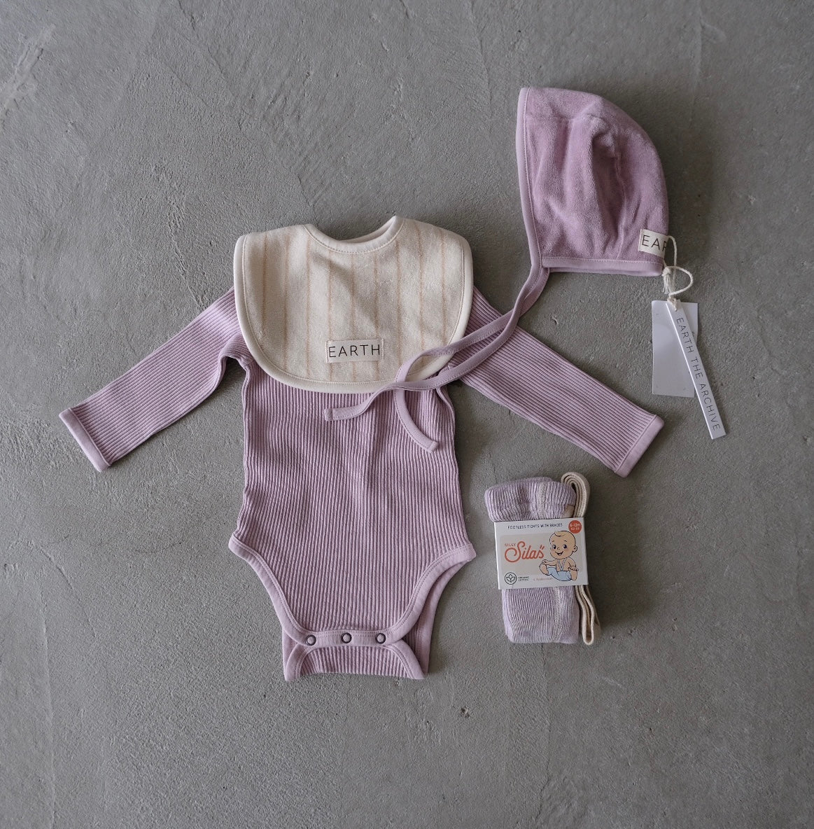 Long sleeve baby suit_Khaki
