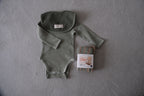 Long sleeve baby suit_Khaki