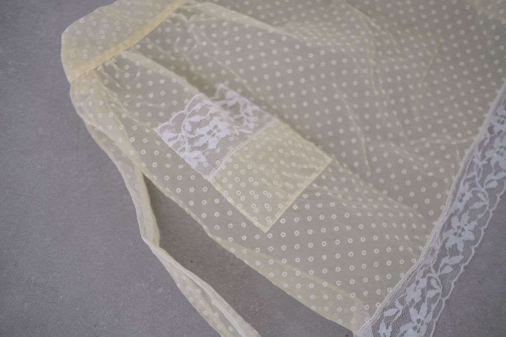 VTG apron_Yellow dots