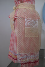 VTG apron_Yellow dots