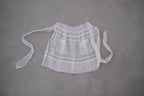 VTG apron_White Sheer