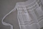 VTG apron_White Sheer