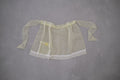 VTG apron_Yellow lace