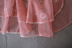 VTG apron_Baby Pink Flower