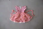 VTG apron_Baby Pink Flower