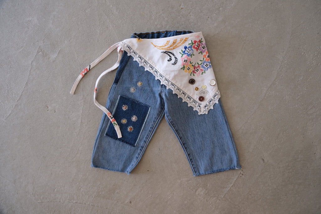 [Wnderlang] WILD FLOWER JEANS / Light wash