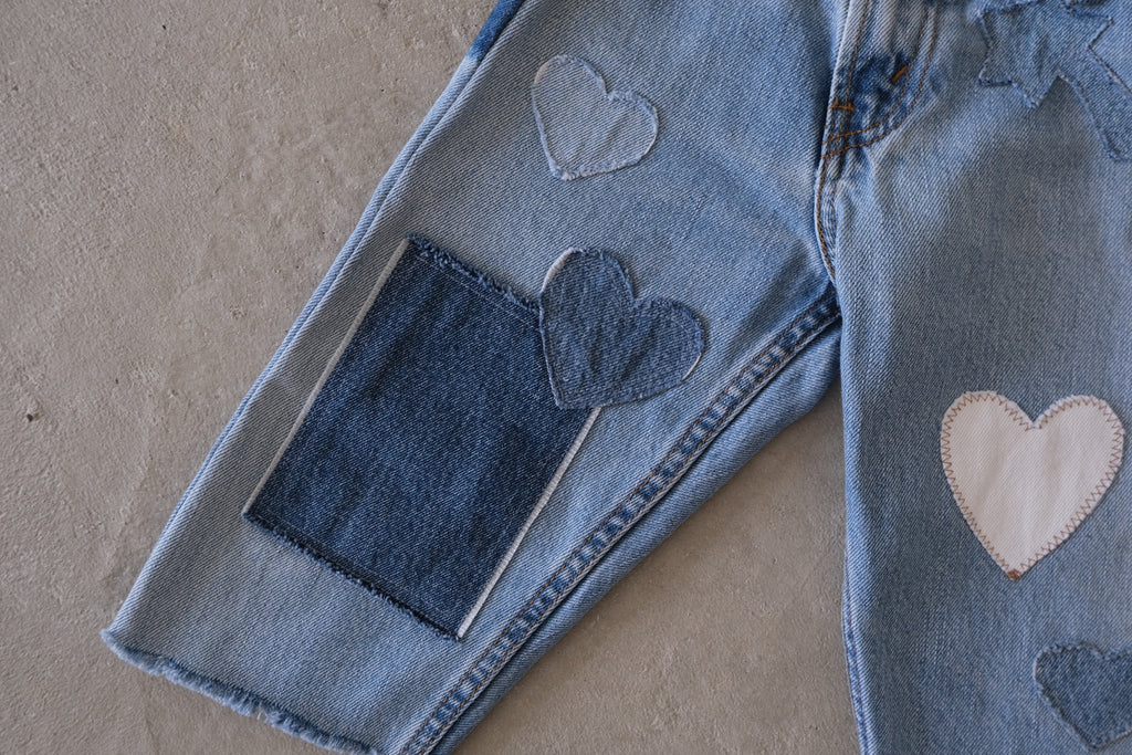 [Wnderlang] LOVE THY NEIGHBOUR JEANS / Light wash