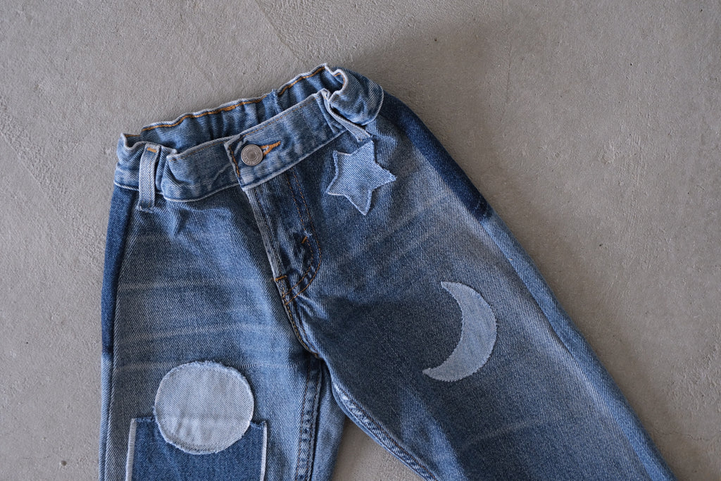 [Wnderlang] SUN, MOON AND STAR JEANS /Light wash