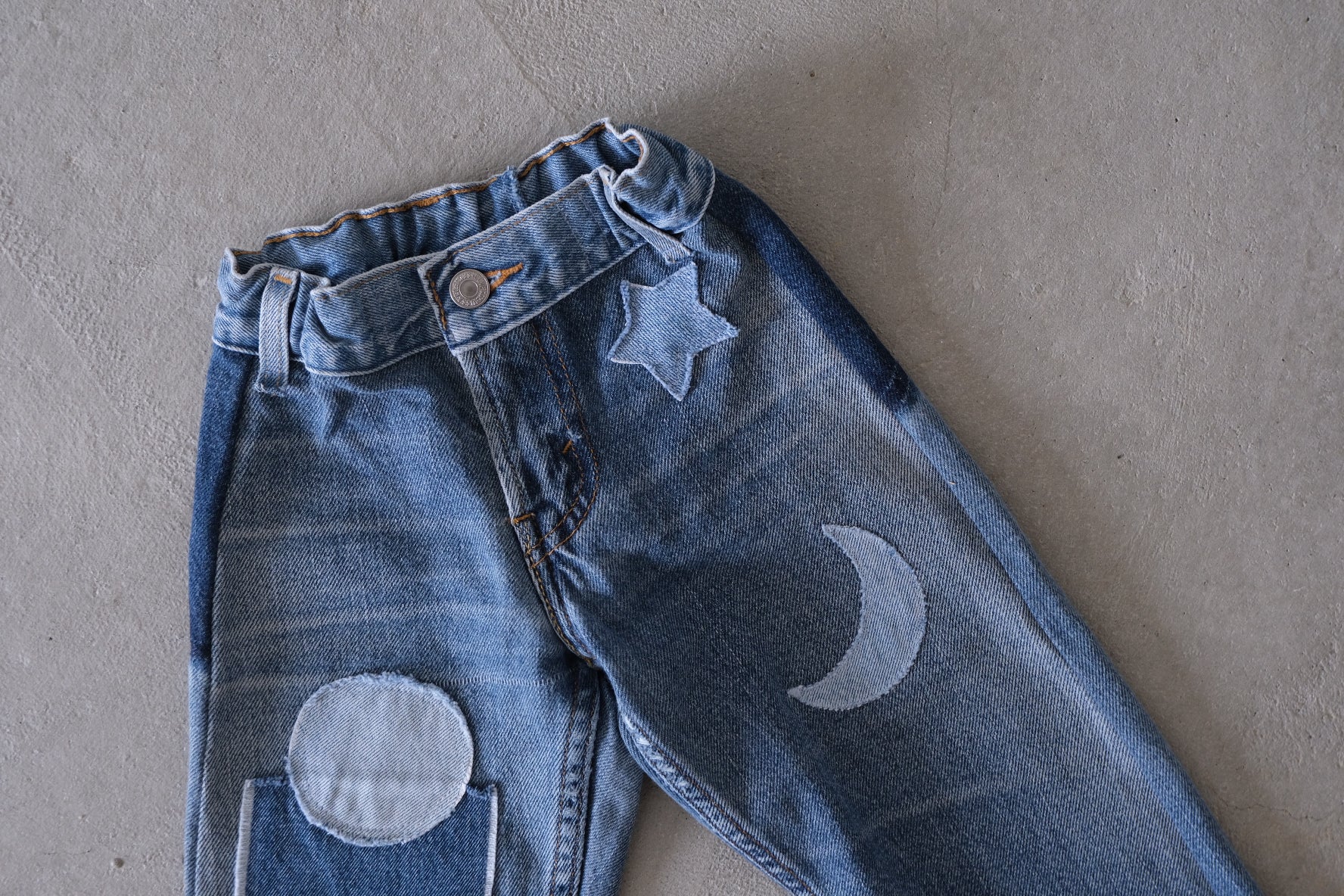 [Wnderlang] SUN, MOON AND STAR JEANS /Light wash