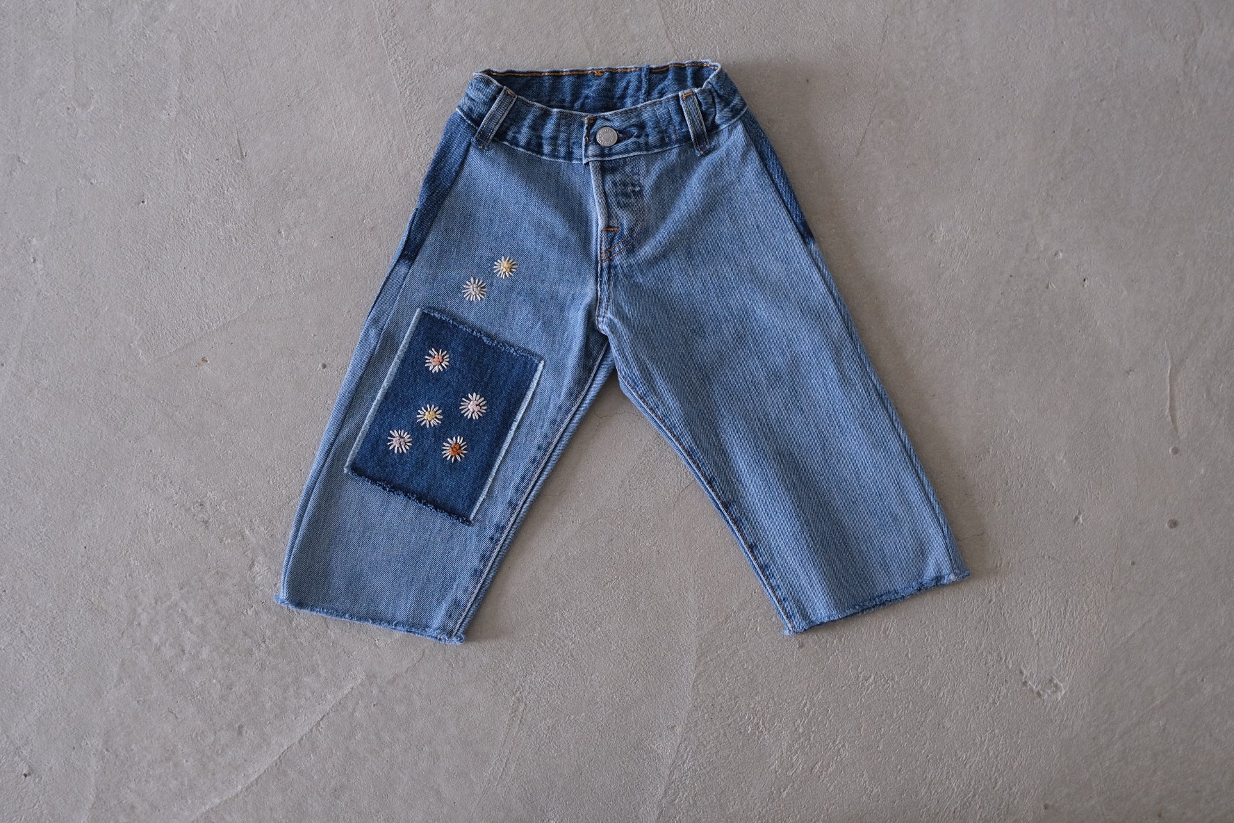 [Wnderlang] WILD FLOWER JEANS / Light wash