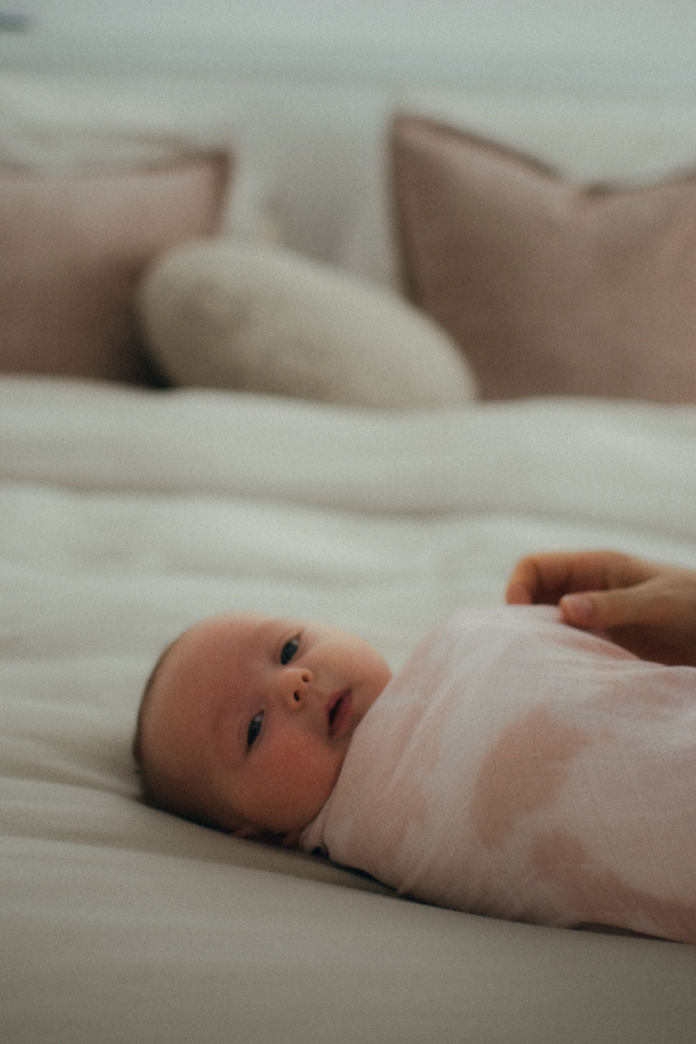 EARTH｜Hand tie swaddle_Green tie dye