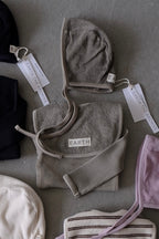EARTH｜ Longsleeve baby suit_Khaki