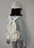 EARTH｜Light weight back pack_Cream white
