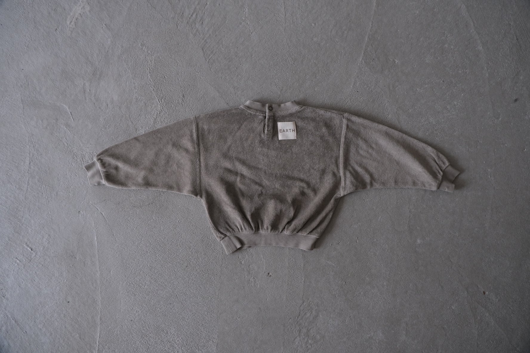 EARTH｜Volume Sweatshirts_Khaki