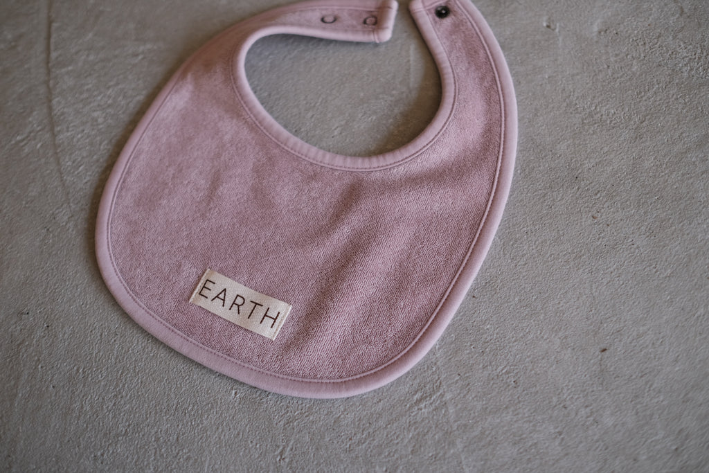 Organic bib_Cotton lavender