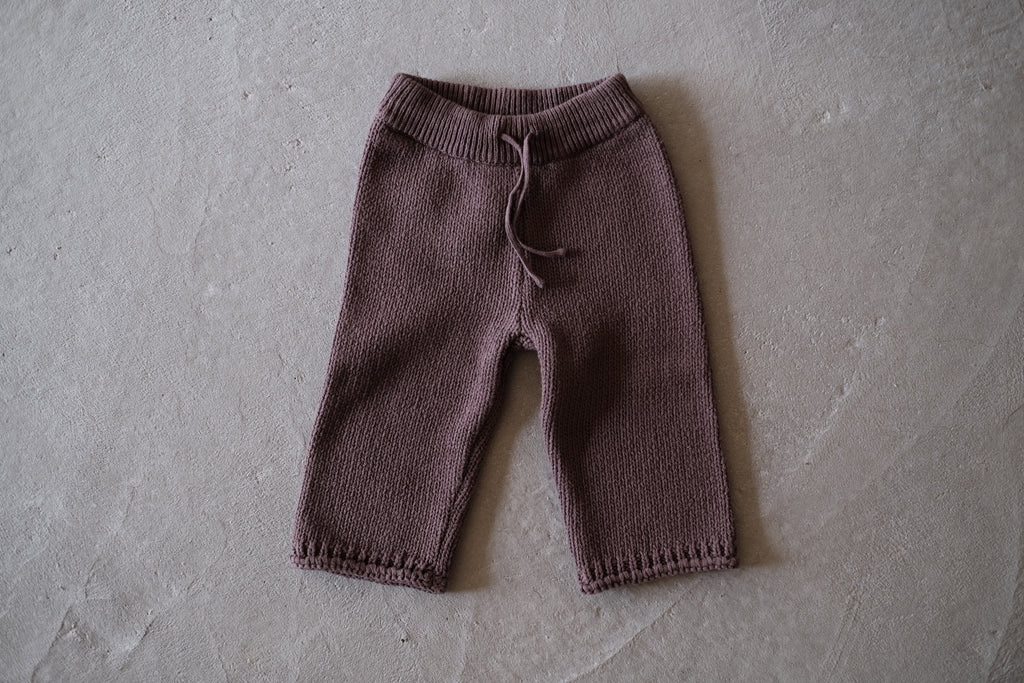Knit bottom_Brown