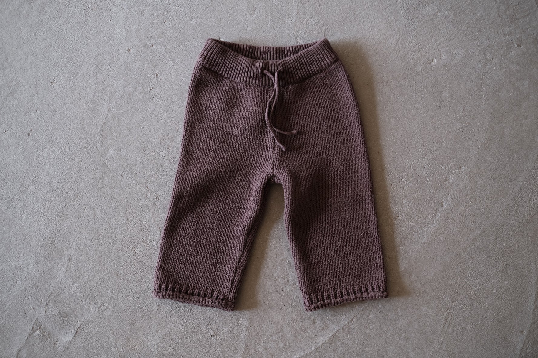 Knit bottom_Brown