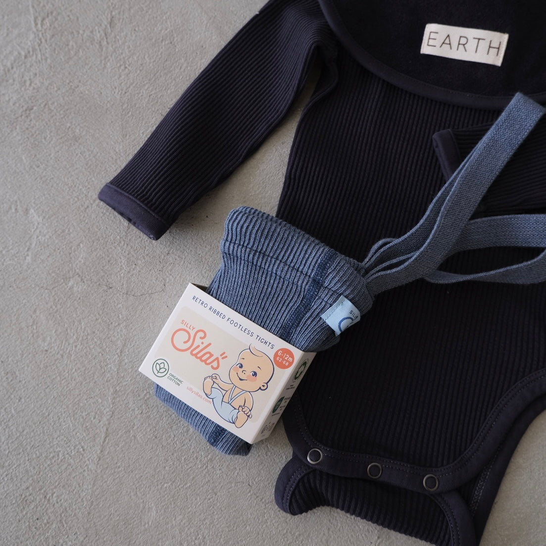 SILLY Silas｜ Footless Collection_Steel Blue Blend