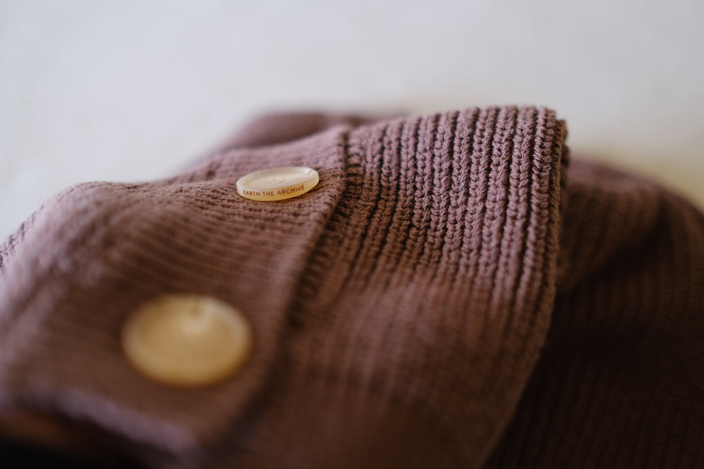 Knit cardigan_Brown