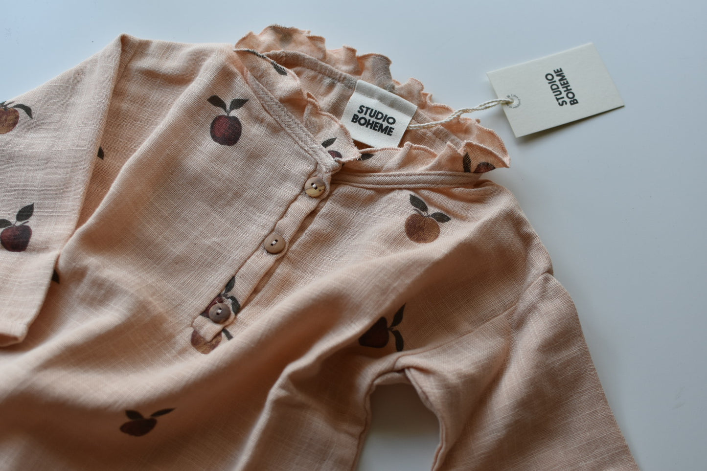 OLYMPE BLOUSE_LIGHT PINK - APPLE