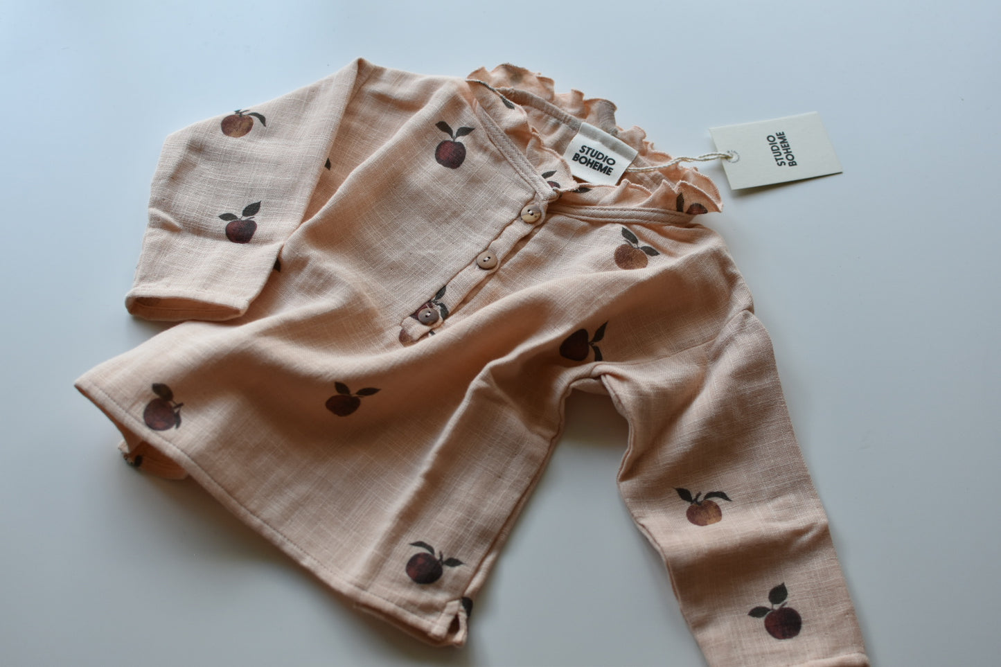 OLYMPE BLOUSE_LIGHT PINK - APPLE