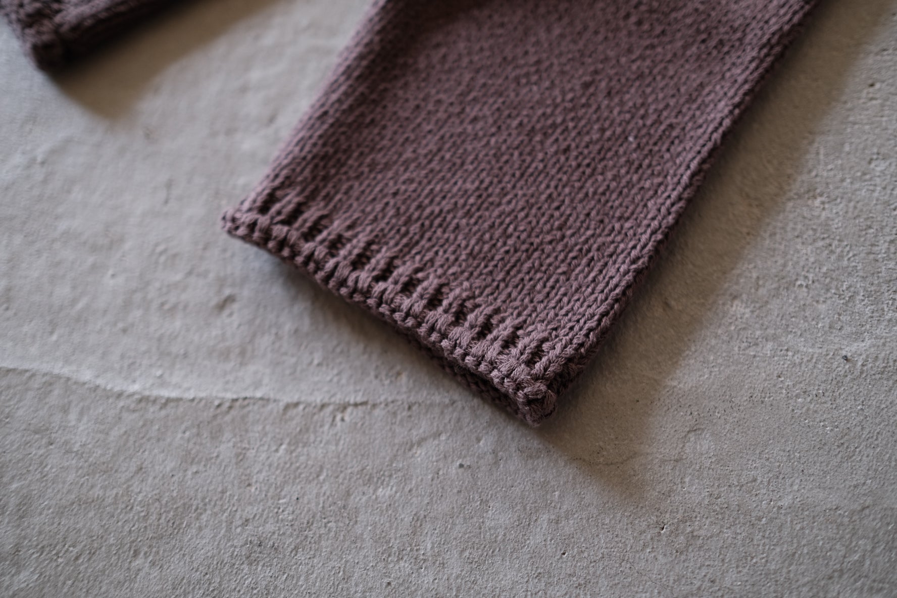 Knit bottom_Brown