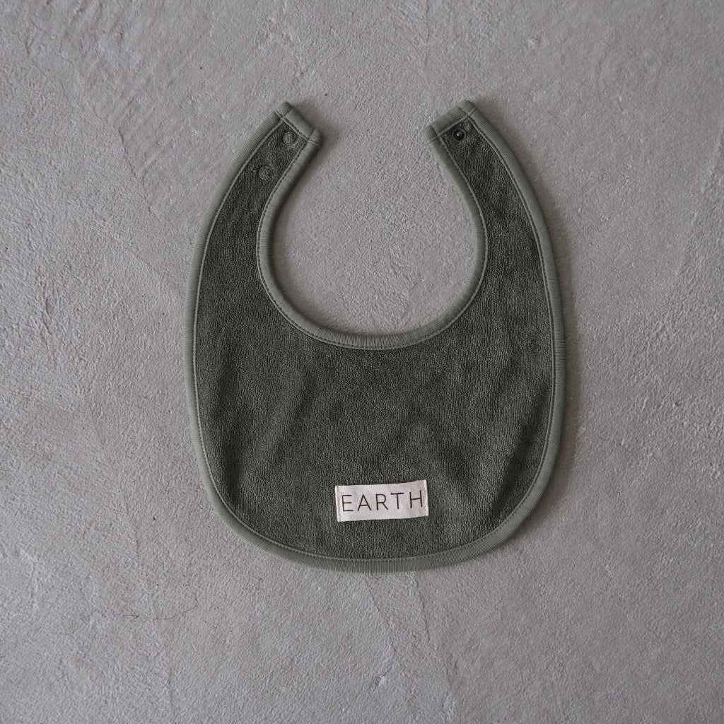 EARTH｜Organic bib_Grass Green