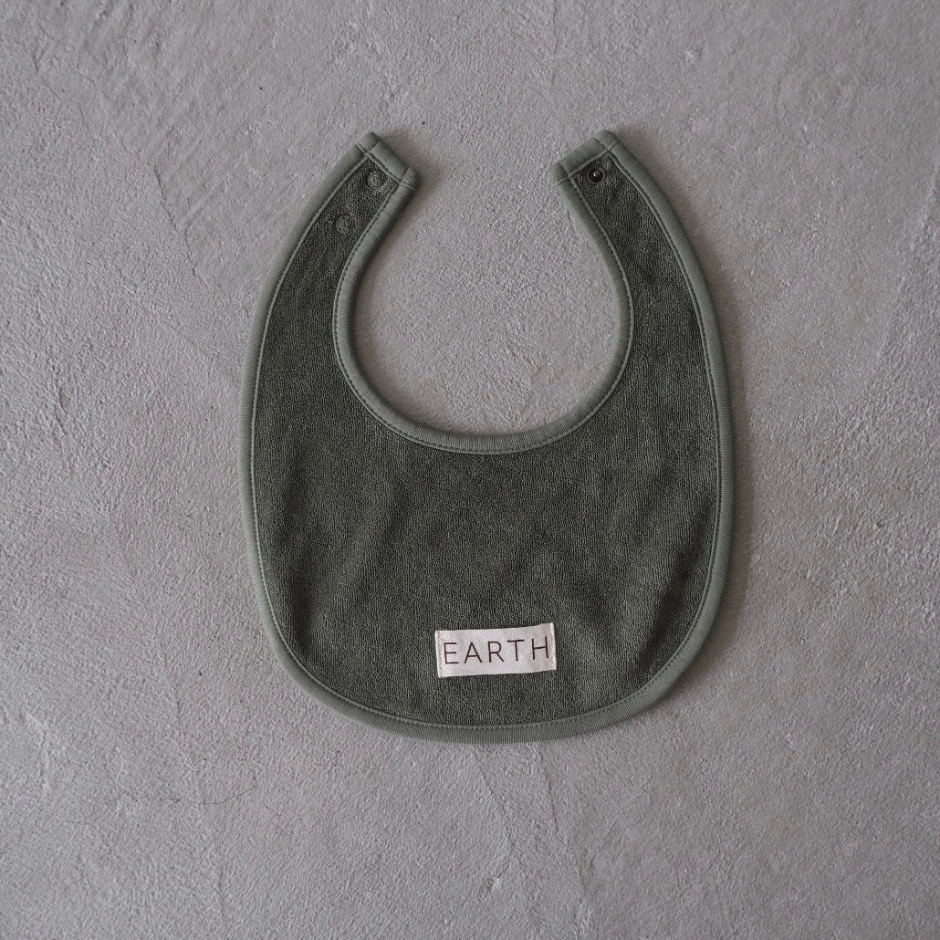 EARTH｜Organic bib_Grass Green