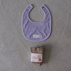EARTH｜Organic bib_Purple