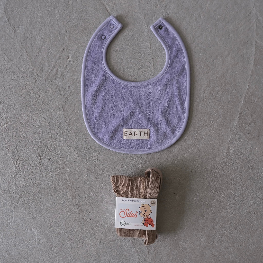 EARTH｜Organic bib_Purple