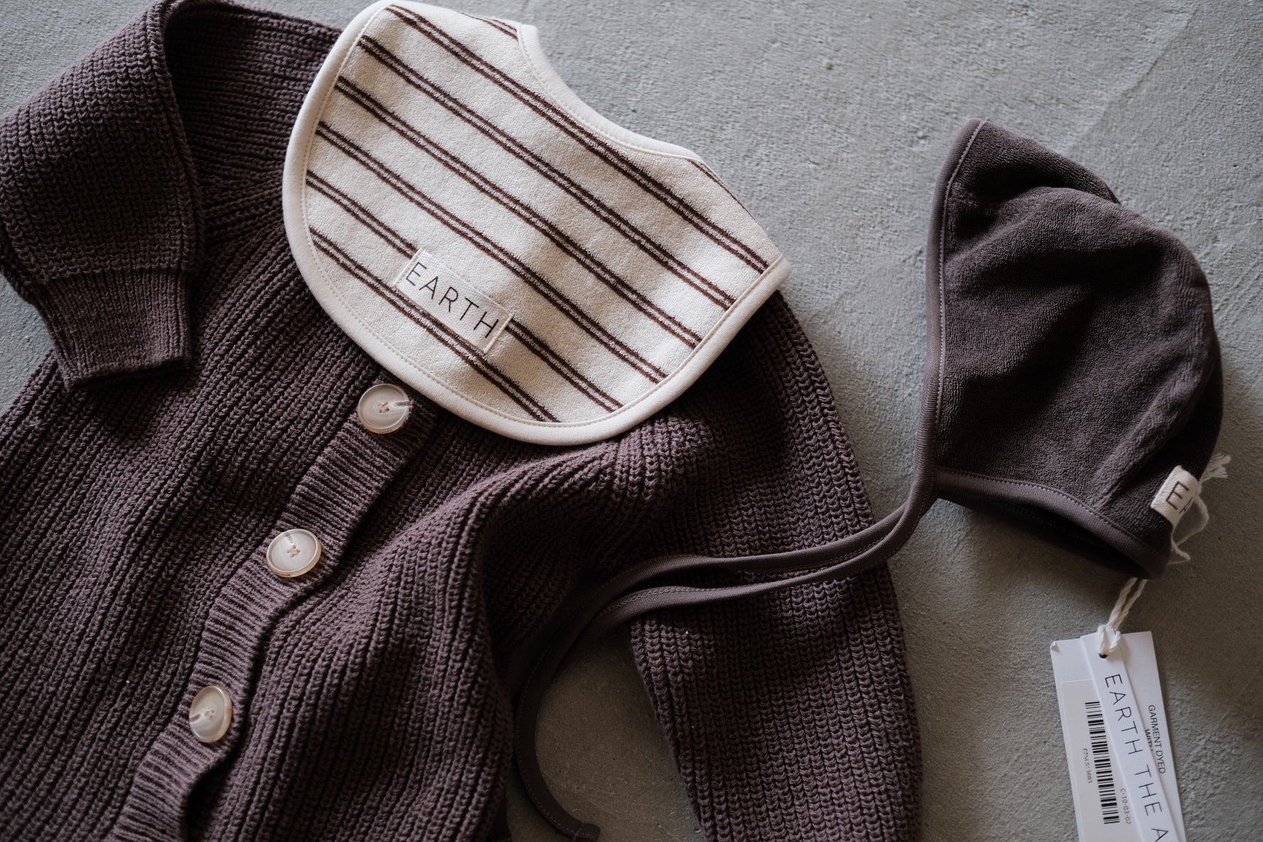 Knit jumpsuit_Brown