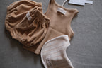 [ LAST. 1 ] Ribbed sleeveless_Tan