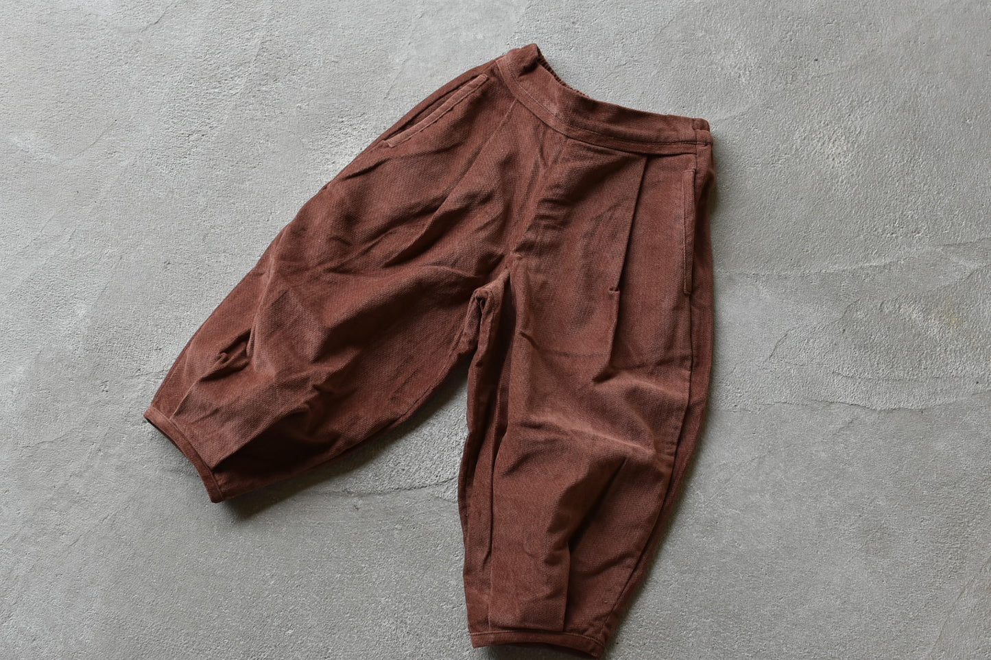 Jessica Trousers Velvet in Nutmeg