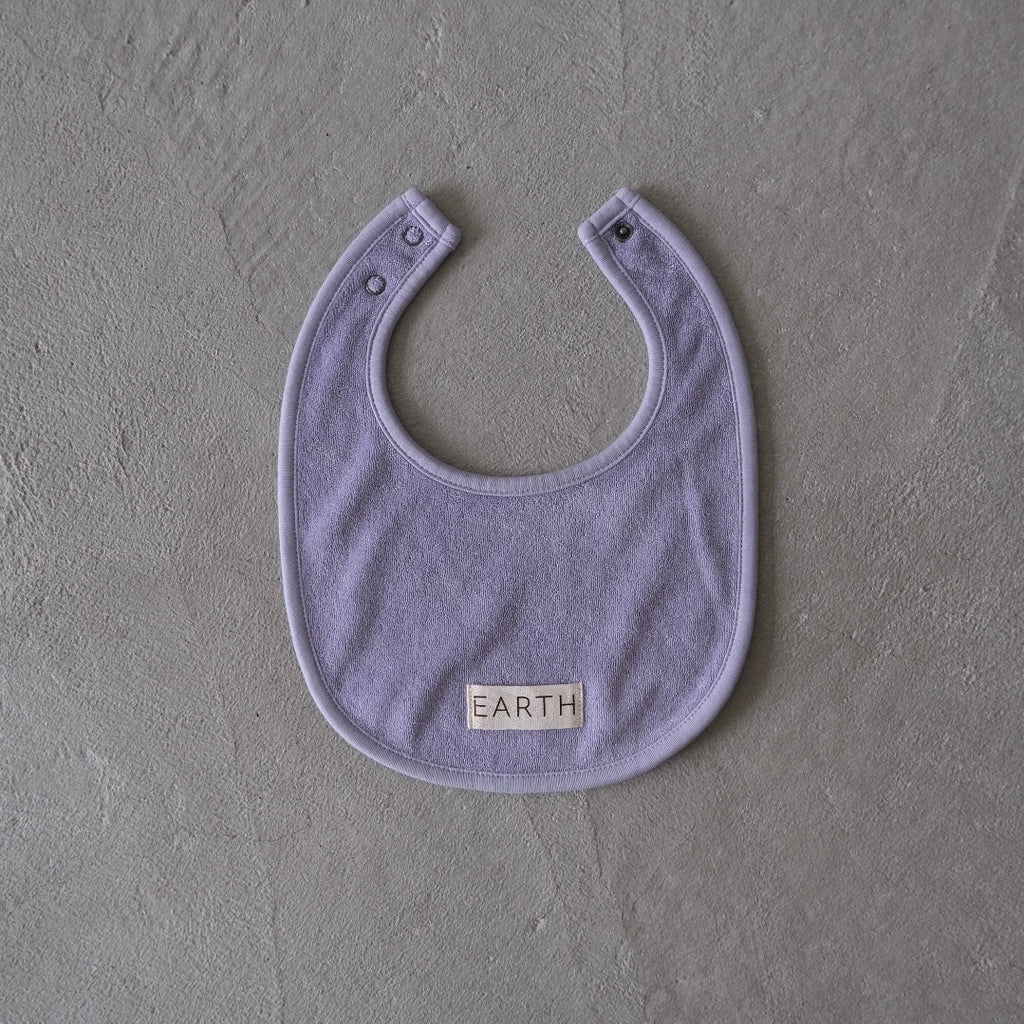 EARTH｜Organic bib_Purple