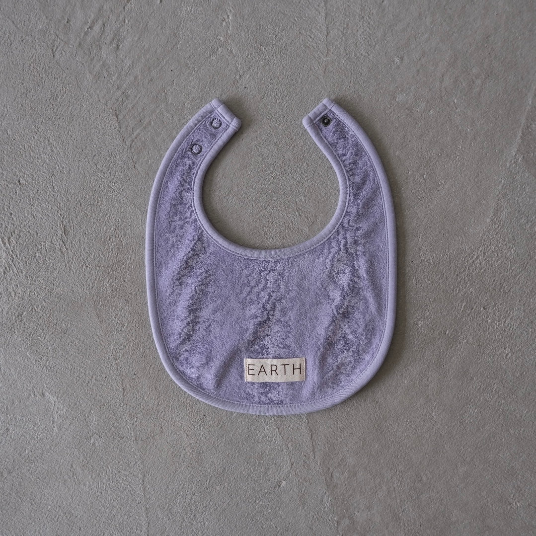 EARTH｜Organic bib_Purple