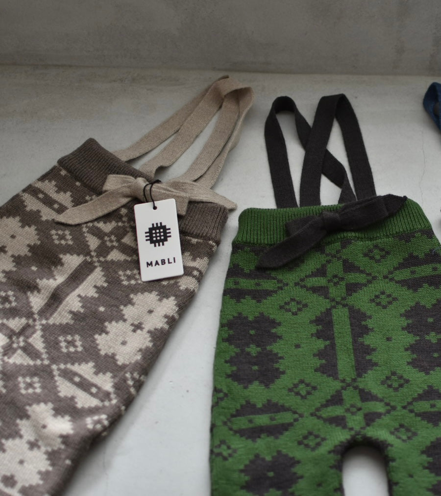 ERYRI PANTS_MONSTERA / UMBER