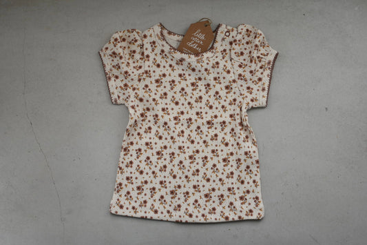 Organic Pointelle T-shirt_Bronte Floral