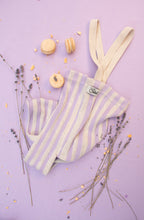 Footless Collection_Lavender x Cream Striped